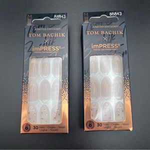 NWT Set of 2 NWT Tom Bachik x imPRESS Press-On Manicure Limited Edition